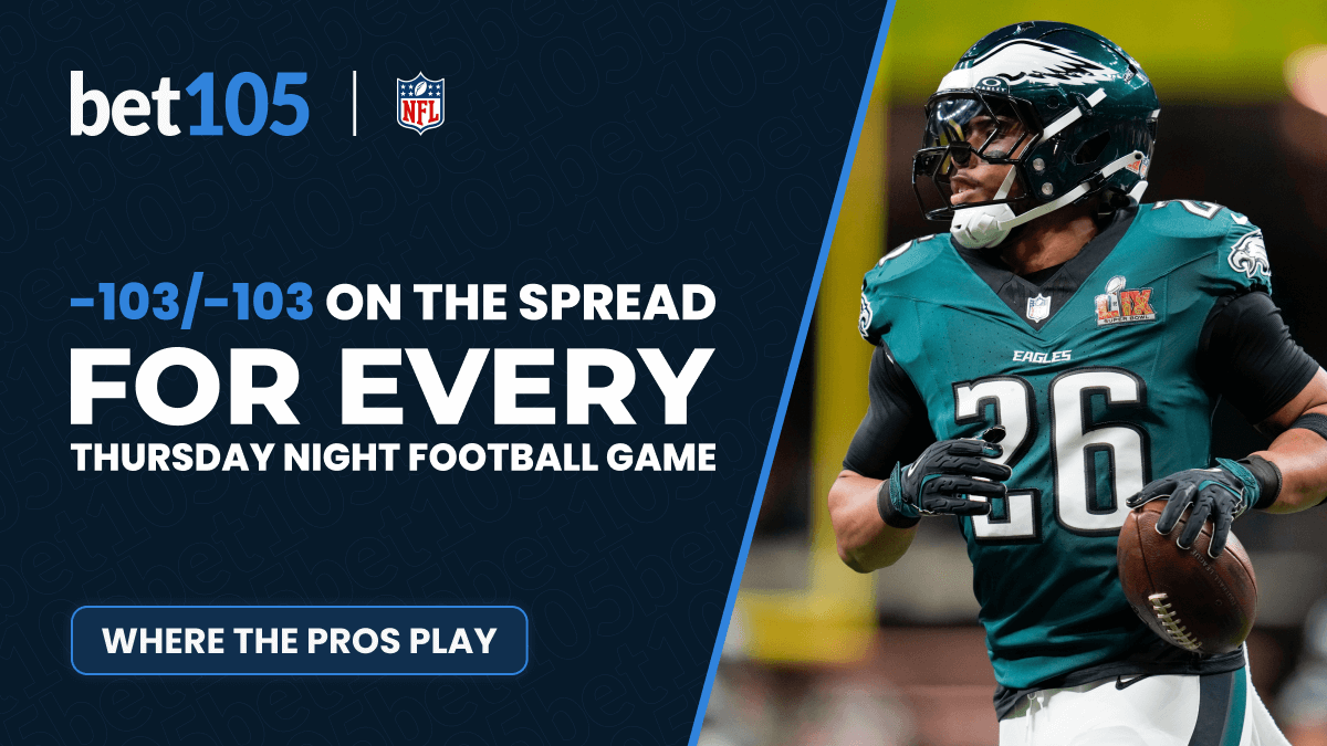NFL Thursday Night -103 point spreads